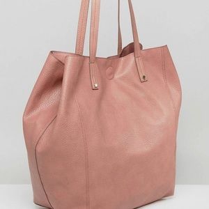 ASOS soft pink tote